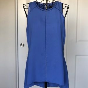 WHBM High Low Hem Sleeveless Blouse